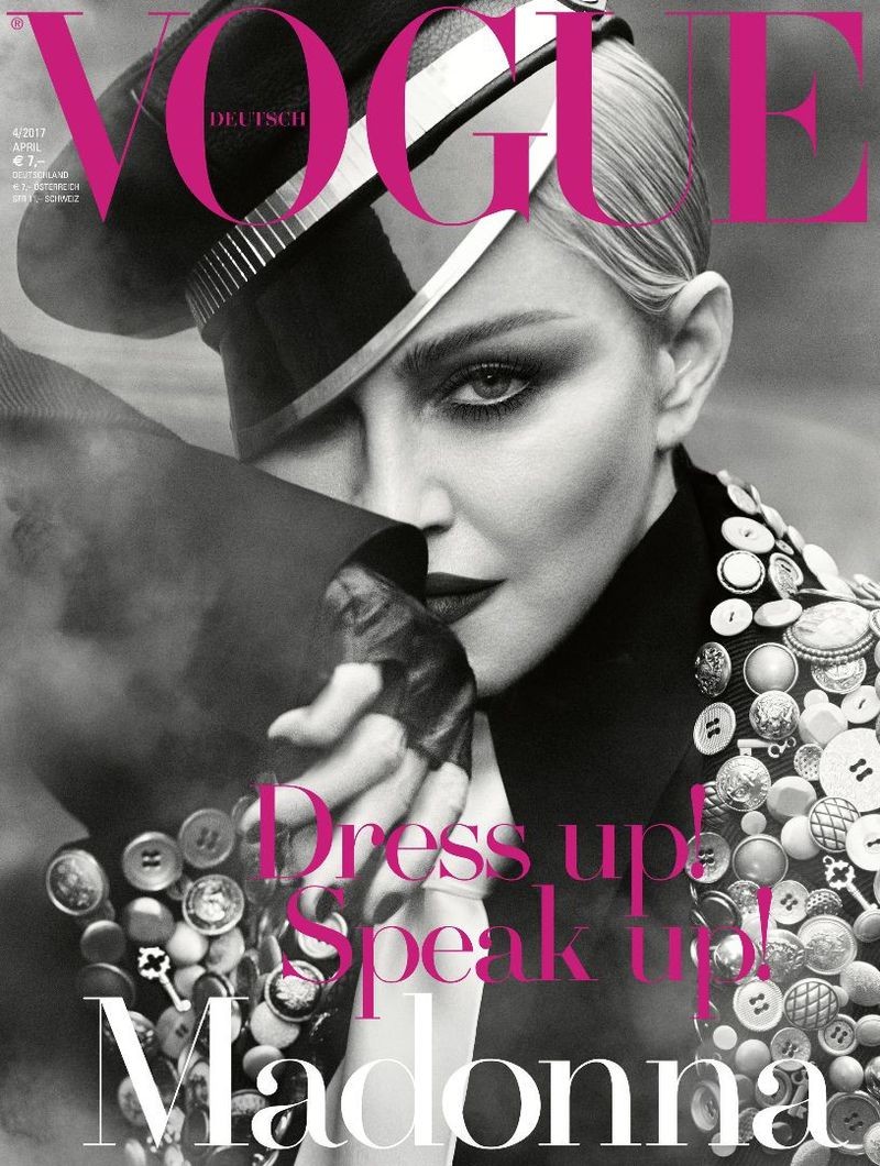 Vogue Germany Madonna by Luigi and Iango for Vogue Germany [April 2017 issue]  (Foto: Reprodução )