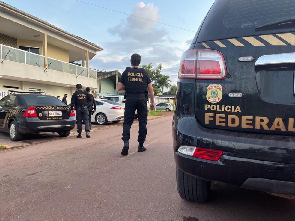 Operação Inconcinnus foi deflagrada no Amapá, no Rio de Janeiro e em São Paulo — Foto: PF/Divulgação