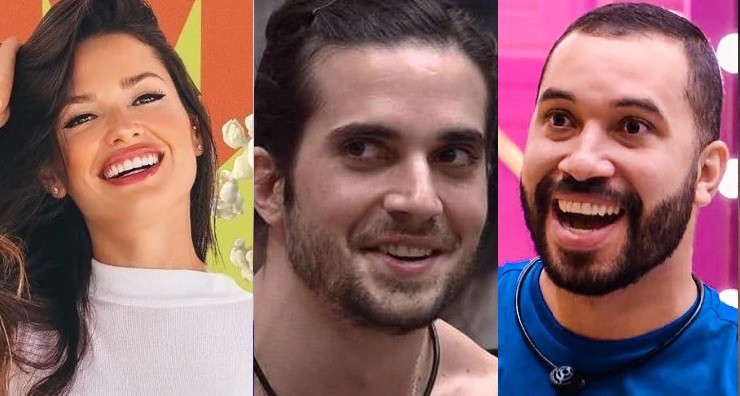 Juliette, Fiuk e Gil são os três participantes mais comentados do BBB21 (Foto: Reprodução/TV Globo)