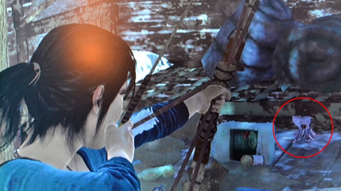 Simpático polvo Underpuss aparece novamente em Rise of the Tomb Raider (Foto: Reprodução/WikiRaider)
