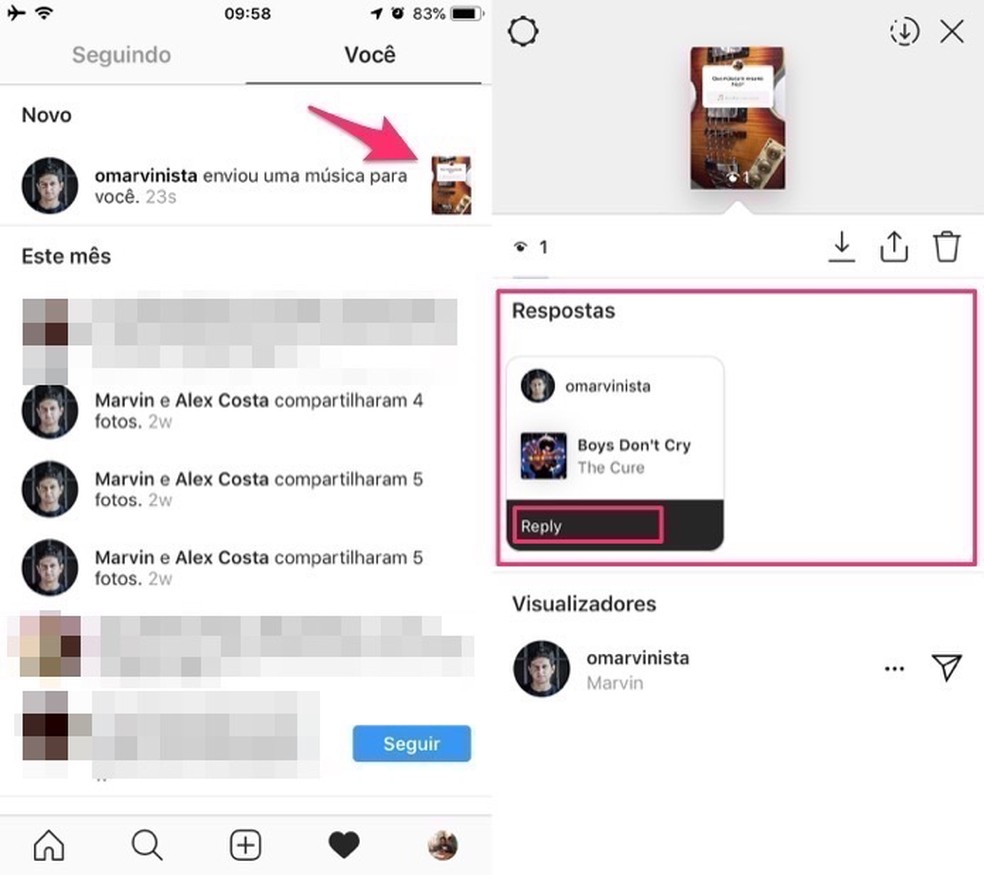 'Qual música devo escutar no Instagram'? Veja como pedir ...