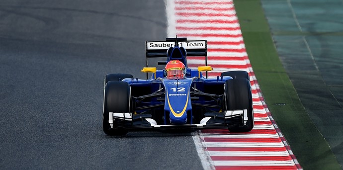 Felipe Nasr Sauber Barcelona dia 2 sexta-feira rodada 2 (Foto: Getty Images)