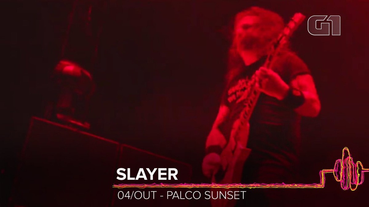 Setlist Do Slayer No Rock In Rio Veja Como Deve Ser O Show Rock In Rio 2019 G1
