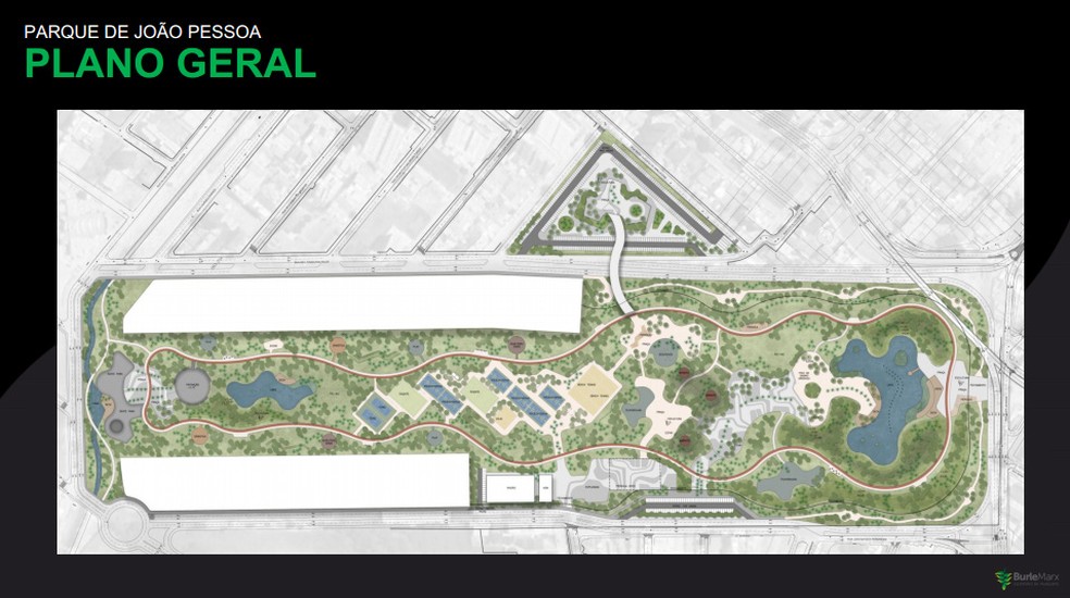 "Parque da Cidade" será construído no antigo Aeroclube, em João Pessoa — Foto: Prefeitura de João Pessoa/Divulgação