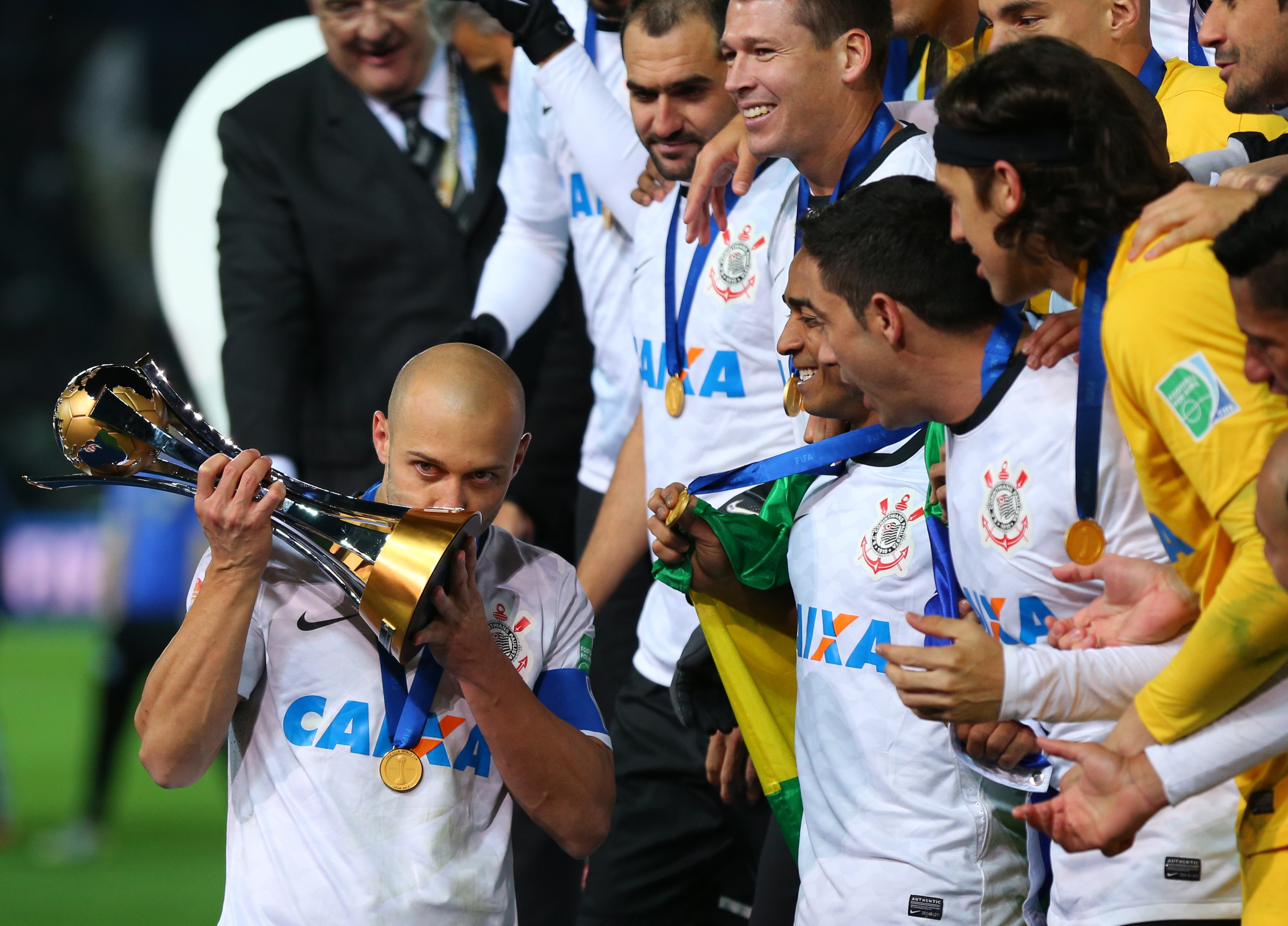 Corinthians levou a melhor sobre o Chelsea no Mundial de Clubes em 2012 (Foto: Getty Images)