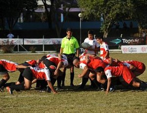 São José Rugby em duelo pelo Super 10 (Foto: Adenir Britto/PhotoUp Brasil)