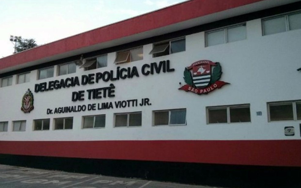 Caso foi registrado na delegacia de Tietê (Foto: Cláudio Nascimento/ TV TEM)