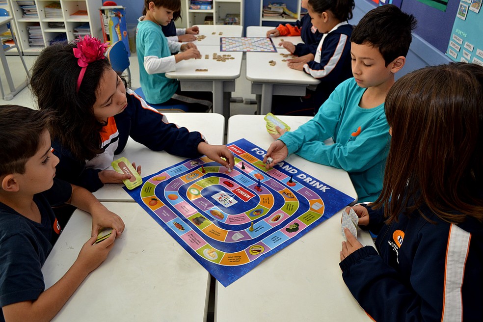 Escola de Jundiaí é uma das instituições particulares que oferecem ensino bilíngue no Brasil — Foto: Colégio Degraus/Divulgação