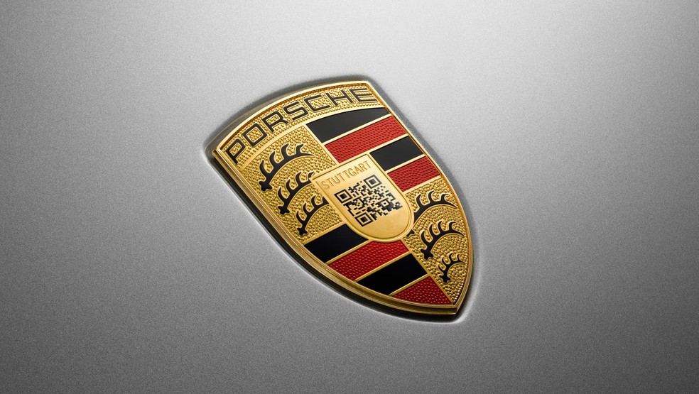 Porsche 'cria' novo logotipo com QR code — Foto: Divulgação