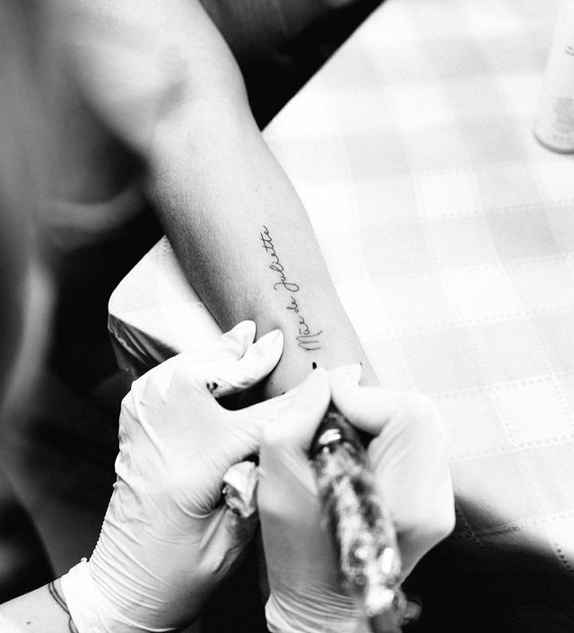Mãe de Juliette faz tatuagem para a filha (Foto: Reprodução/Instagram)