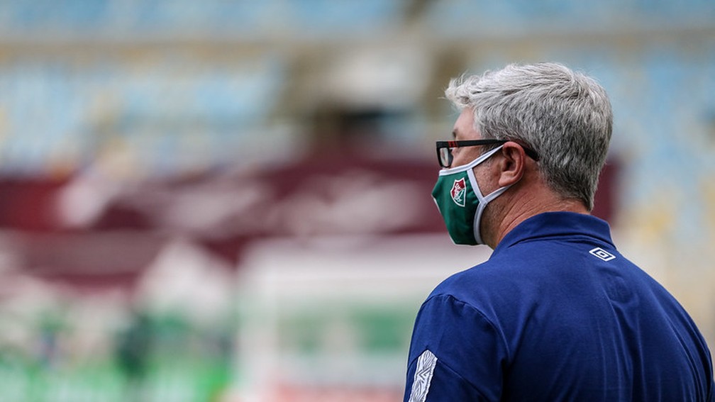 Odair tem desafio para quarta-feira na decis&atilde;o do Carioca &mdash; Foto: Lucas Mer&ccedil;on / Fluminense FC