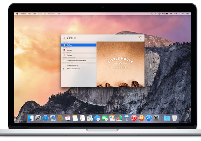 Veja como configurar a Spotlight do Mac OS X Yosemite no TechTudo (Foto: Divulgação/Apple)