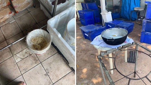 Dentre as irregularidades estava a falta de higiene — Foto: OAB Santarém/Divulgação 