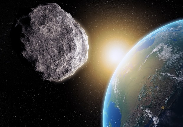 asteroides, espaço, Terra (Foto: Getty Images)