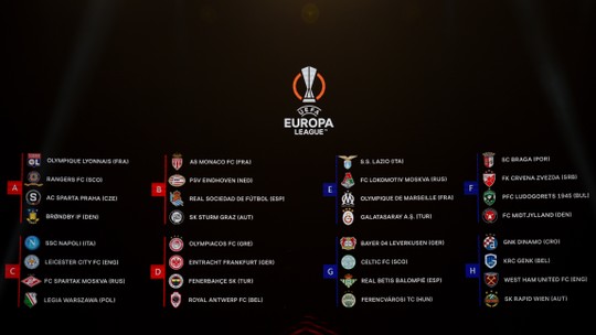 Liga europa hoje