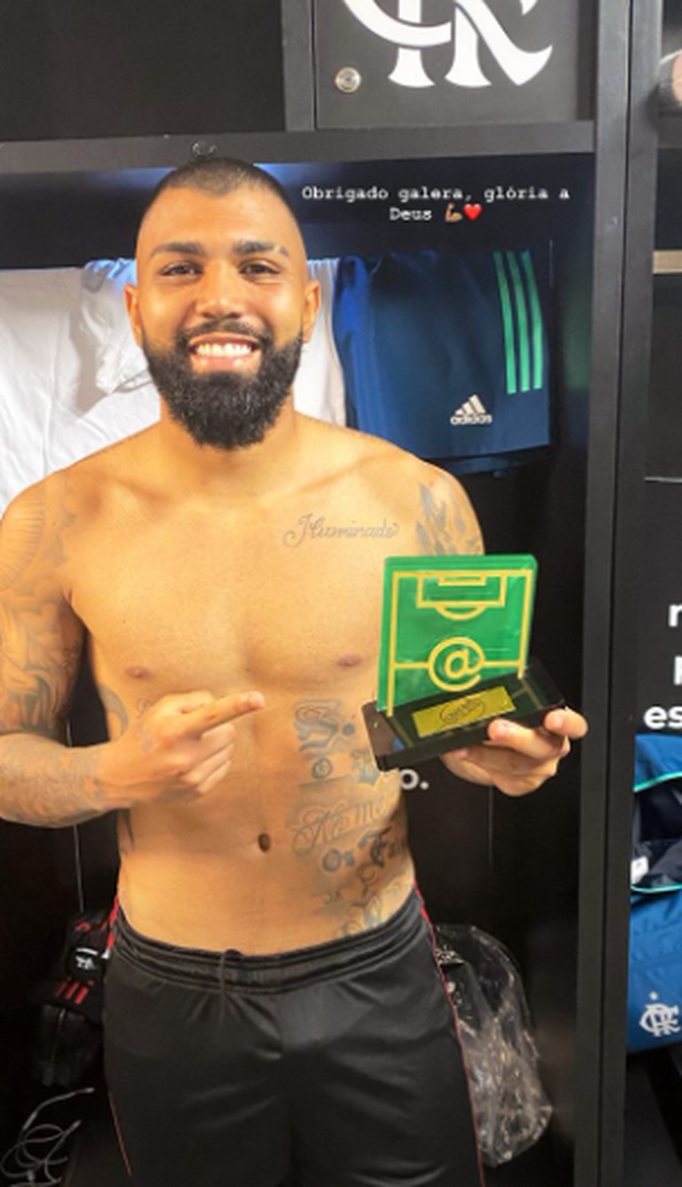 Gabigol Flamengo — Foto: Reprodução