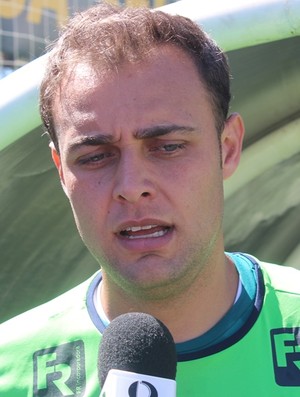 Renan - goleiro Goiás (Foto: Fernando Vasconcelos / Globoesporte.com)