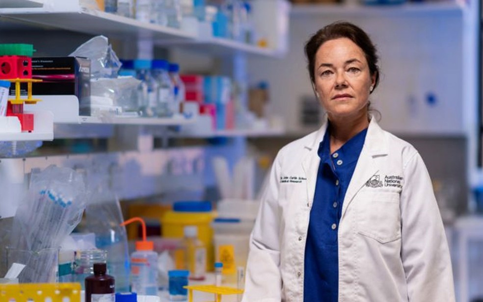 O estudo da professora Carola Vinuesa levou à descoberta do gene mutante — Foto: ANU/BBC