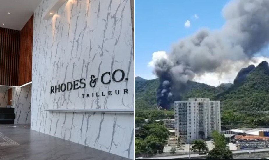 Cenário da loja Rhodes & Co, da novela 'Todas as flores', é destruída por incêndio nos Estúdios Globo