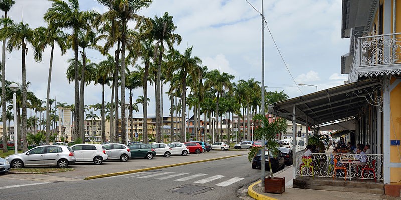 Vista de Cayenne, a principal cidade da Guiana Francesa (Foto: Wikimedia Commons)