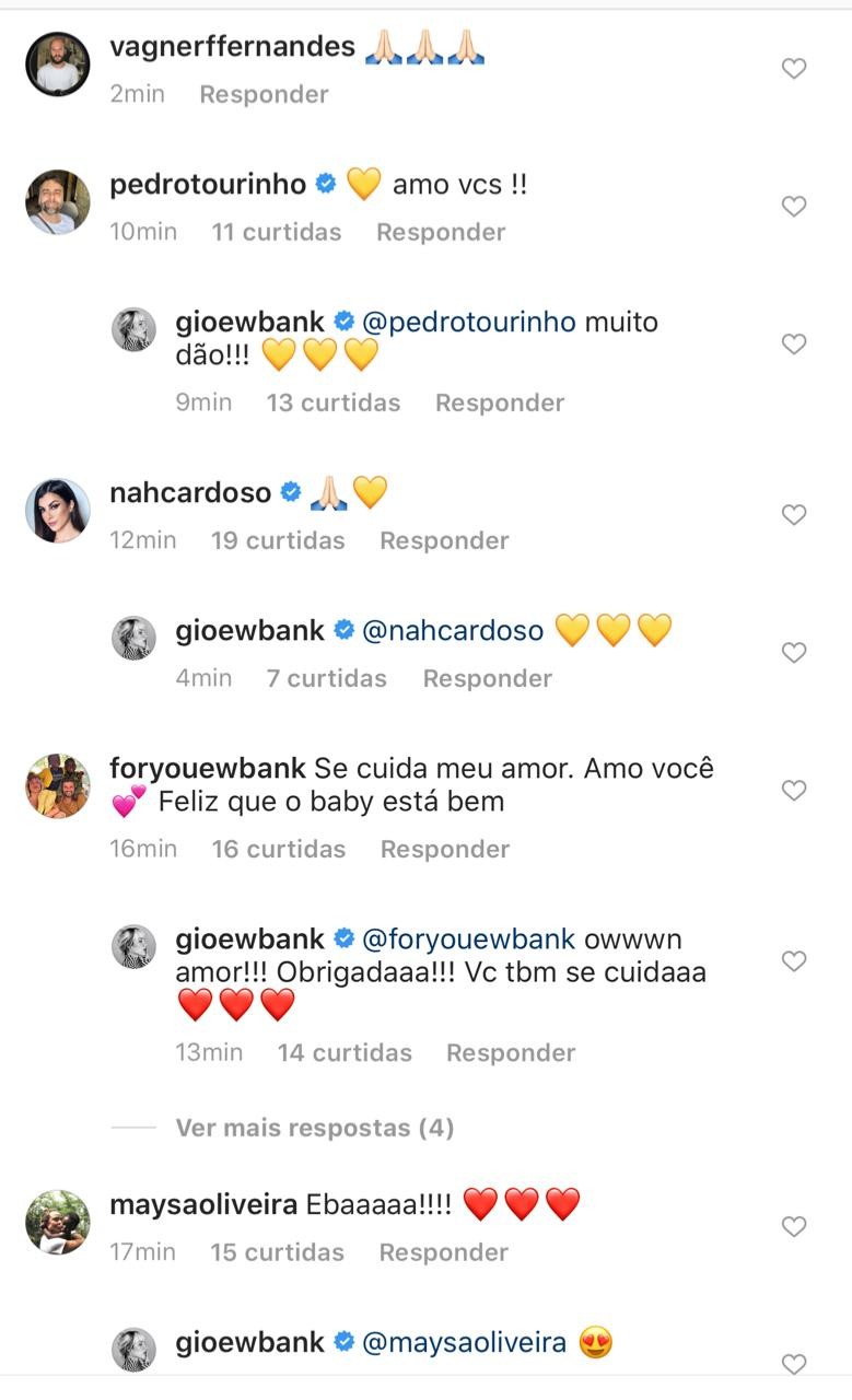 Giovanna Ewbank responde comentarios sobre a gravidez (Foto: Reprodução/Instagram)