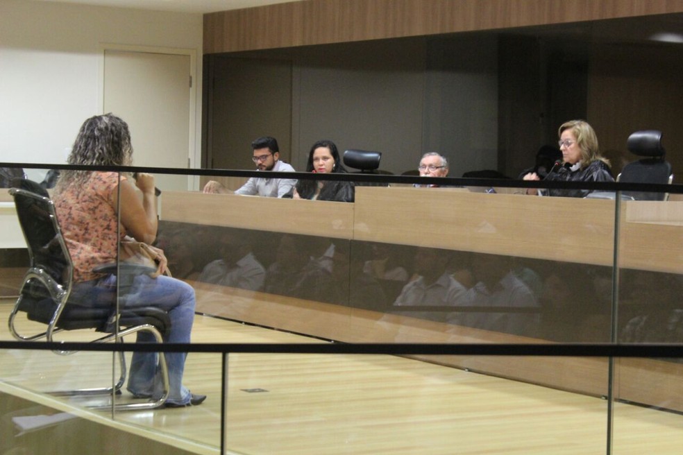Amiga de Camilla Abreu foi ouvida pela juíza (Foto: José Marcelo/G1)