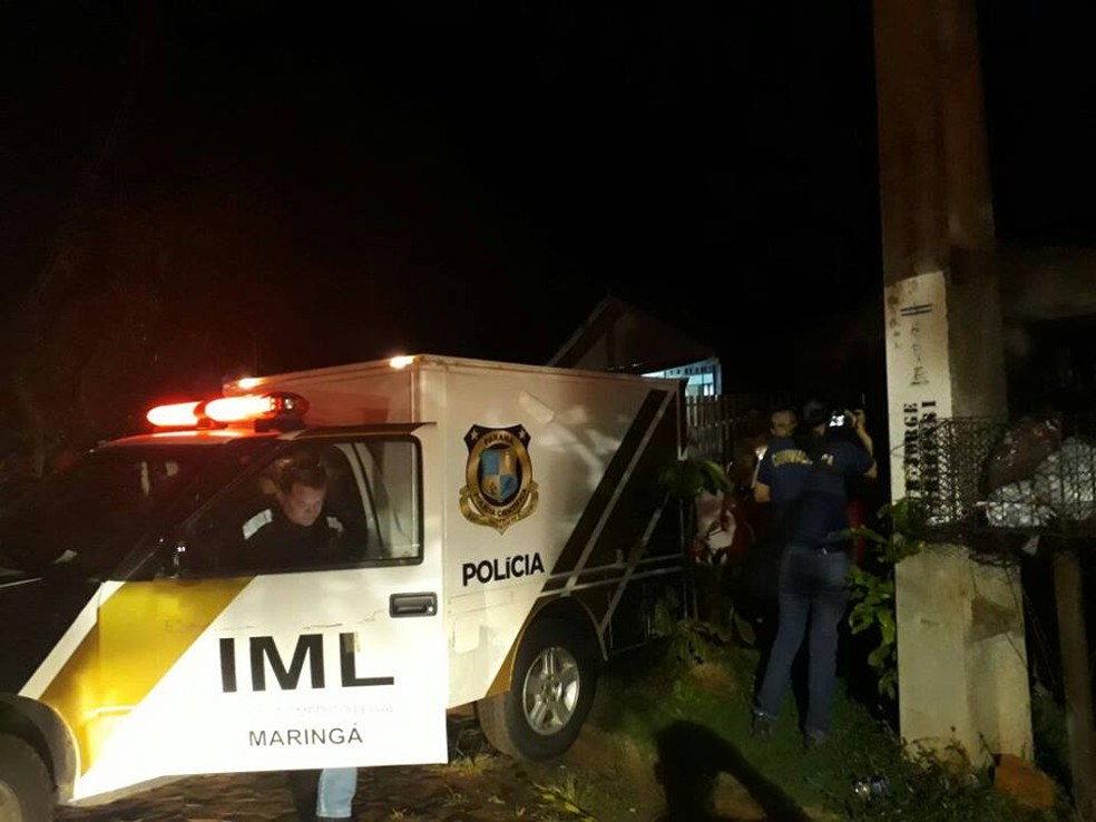 Homicídio foi registrado no sábado (11) na Vila Vitória, em Mandaguari.  (Foto: Polícia Civil/Divulgação)