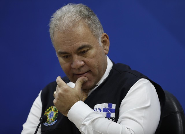 Ministro Marcelo Queiroga: “A rede de diagnóstico está estruturada. Todos os casos estão sendo acompanhados” — Foto: CRISTIANO MARIZ/Agência O Globo