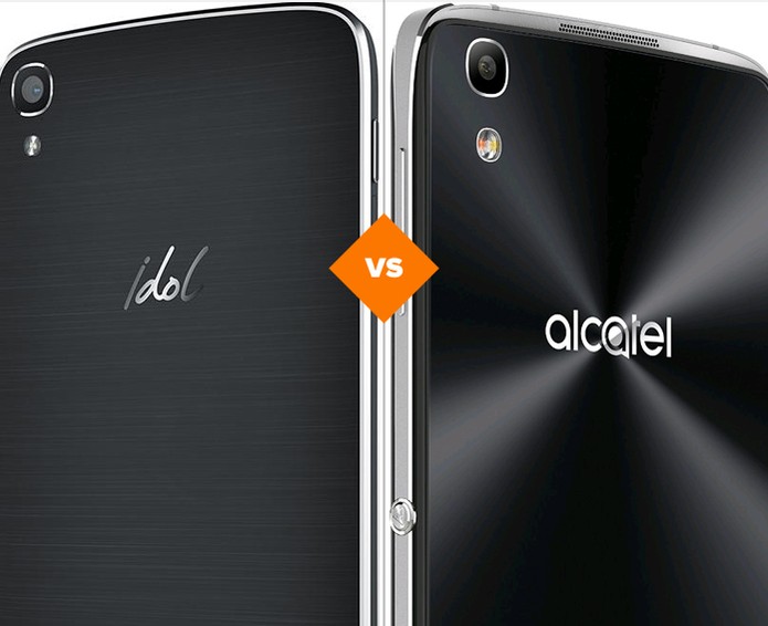 Idol 3 e Idol 4: confira o que mudou nos smartphones da Alcatel (Foto: Arte/TechTudo)