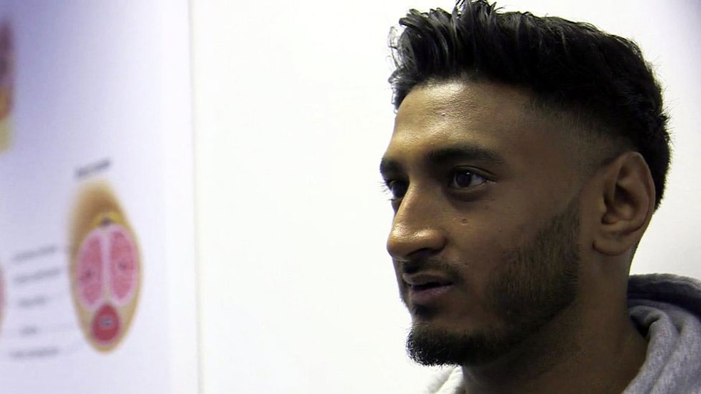 Abdul Hasan diz que o preenchimento peniano o fez se sentir um 'novo homem' â Foto: BBC