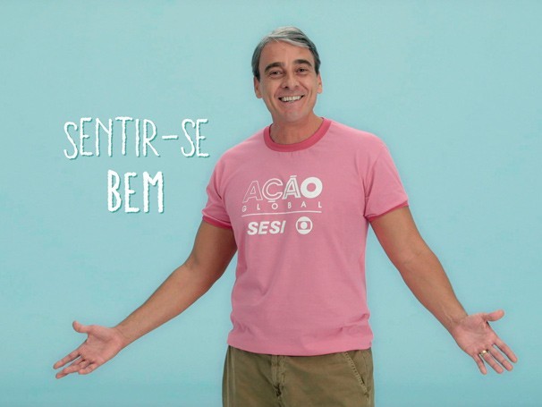 Alexandre Borges estrela nova campanha da Ação Global ( (Foto: Divulgação)