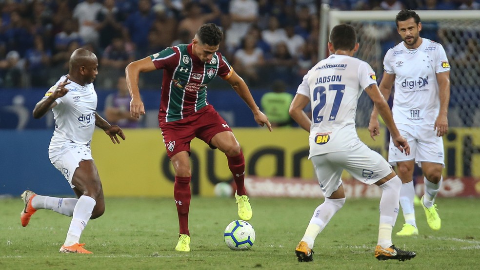 Ganso em Cruzeiro x Fluminense — Foto: Lucas Merçon/Fluminense