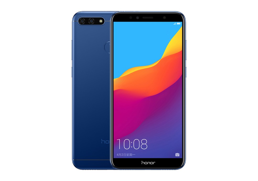 Huawei Honor 7A tem tela com aspecto 18:9 (Foto: Divulgação/Huawei)