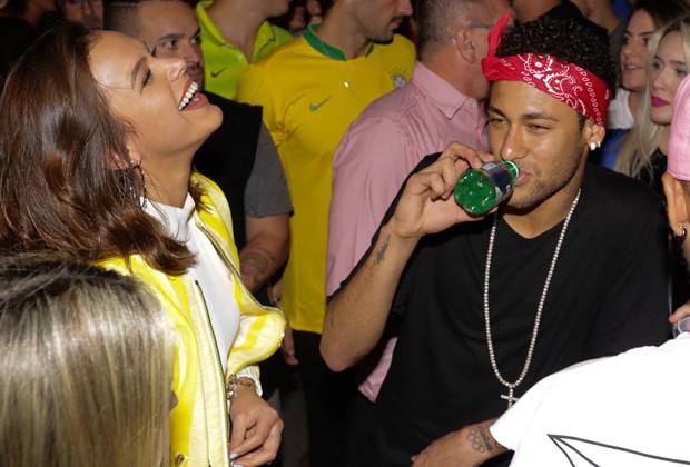 Bruna Marquezine e Neymar (Foto: Claudio Augusto/Brazil News)
