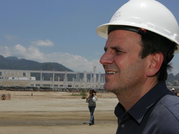 Eduardo Paes tem dois anos decisivos pela frente, com a comemoração dos 450 anos do Rio e as Olimpíadas de 2016 (Foto: Fábio Gonçalves/Agência O Dia/Estadão Conteúdo)