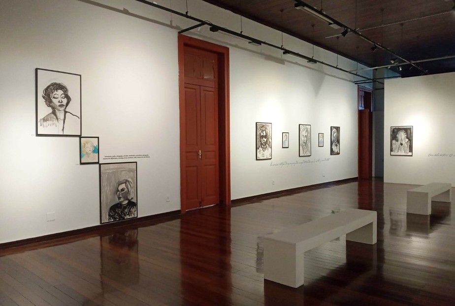A exposição 'Clarices' traz uma série de retratados das várias faces da escritora brasileira.