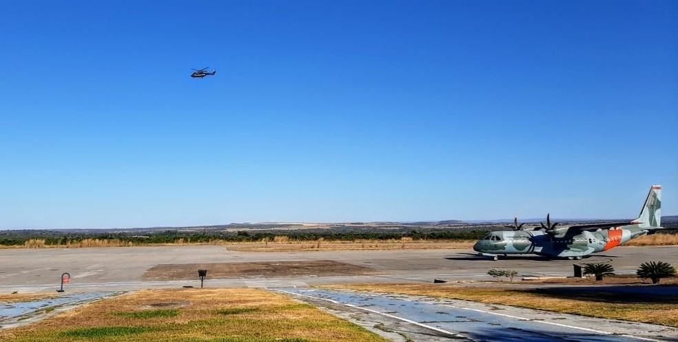 Helicópteros serão usados para o transporte de profissionais da saúde — Foto: Prefeitura de Barra do Garças/Divulgação