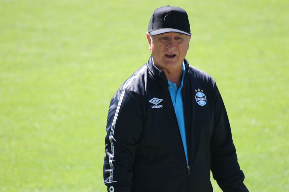 Felipão elogia controle do Grêmio e fala sobre Campaz no banco:Situação pensada