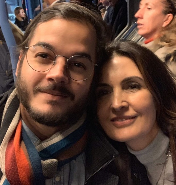 Túlio Gardêlha e Fátima Bernardes (Foto: Reprodução / Instagram)