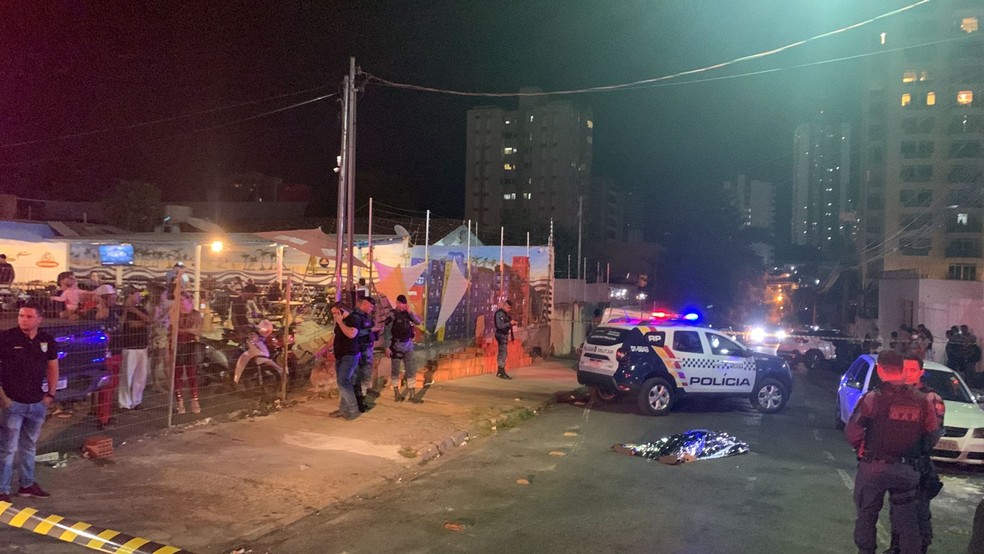 Vereador Paccola mata homem no centro de Cuiabá — Foto: Matheus Maurício