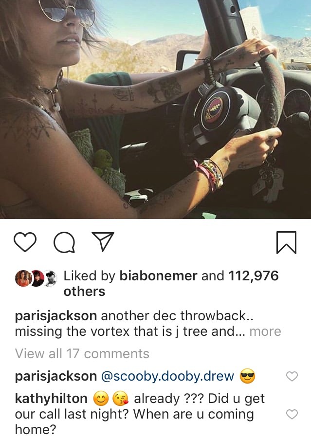Paris Jackson (Foto: Reprodução/Instagram)