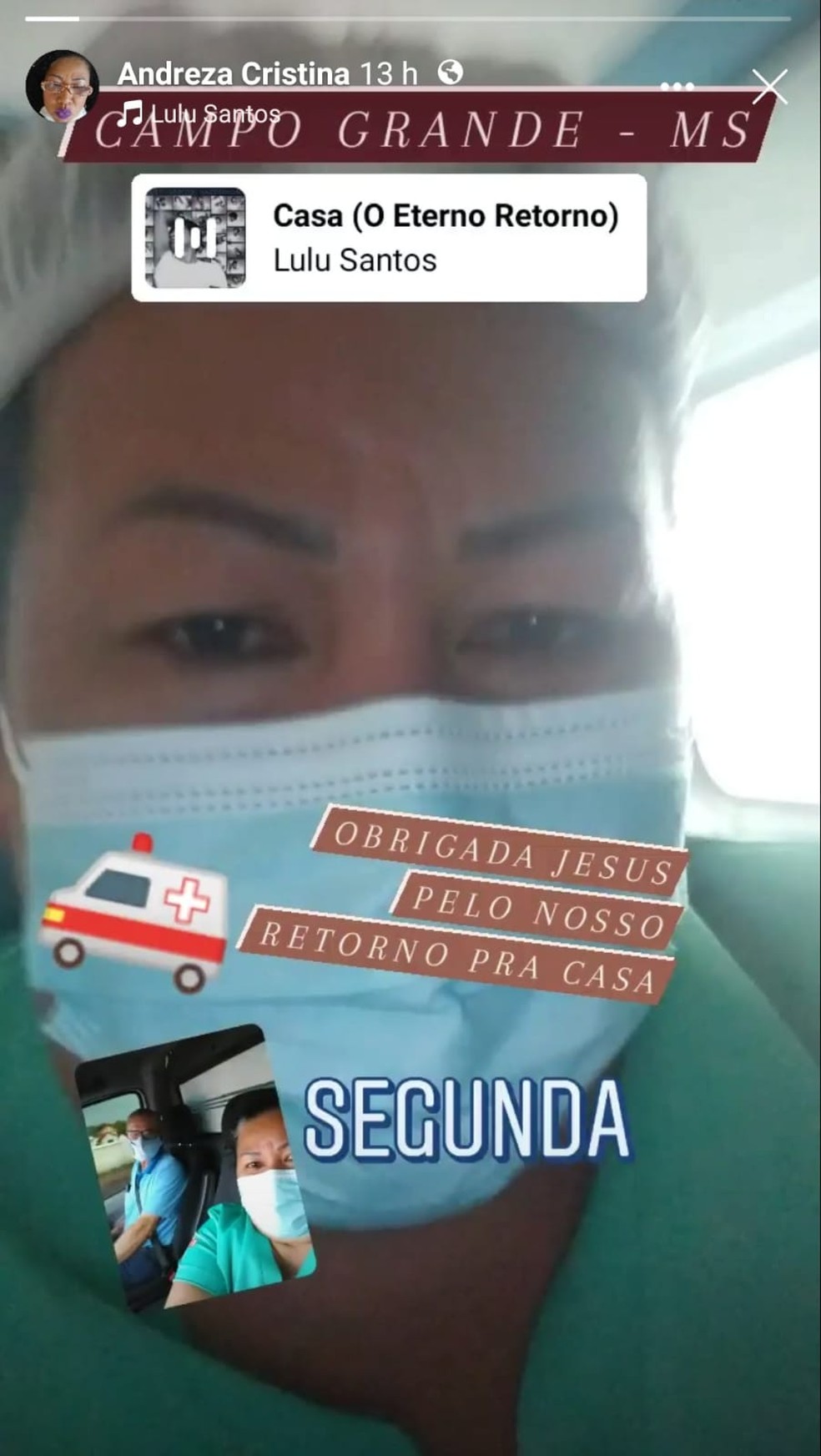 Andreza morreu após um acidente na rodovia MS-223 — Foto: Rede social/ Reprodução 