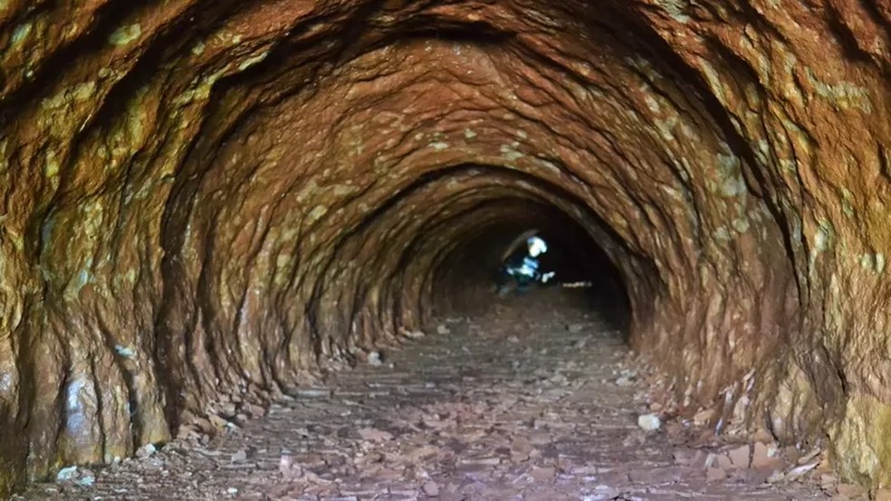 Datação exata das paleotocas, é considerada impossível — Foto: PROJETO PALEOTOCAS/UFRGS via BBC