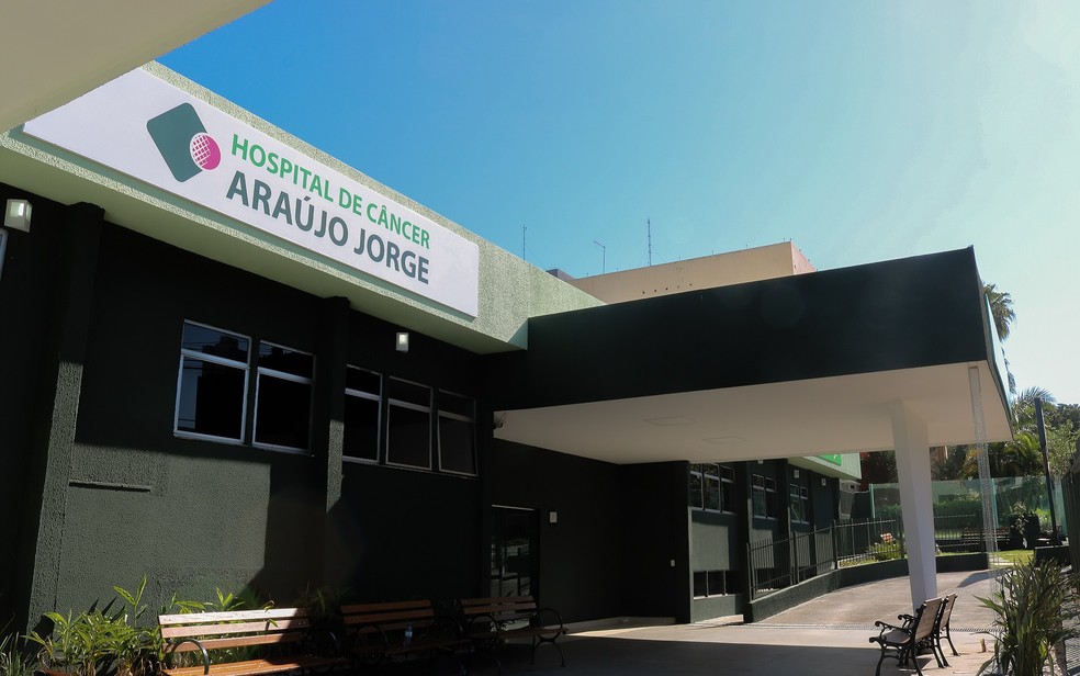 Hospital Araújo Jorge, em Goiânia, Goiás — Foto: Divulgação/HAJ