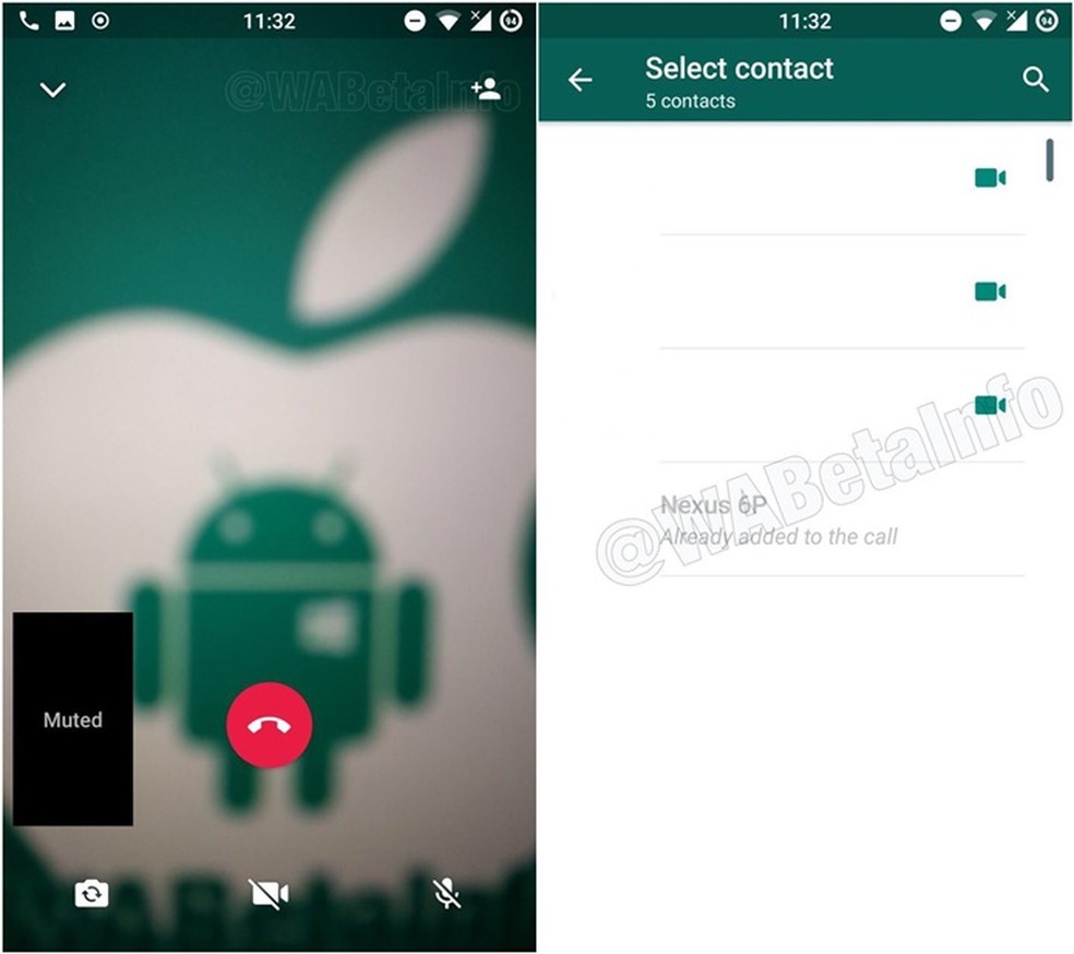 WhatsApp pode ganhar videoconferência no Android (Foto: Divulgação / WaBetaInfo)