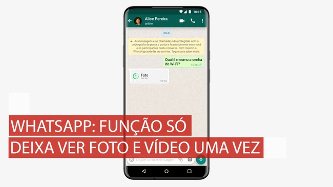 WhatsApp: saiba como funciona a função para enviar fotos e vídeos que desaparecem