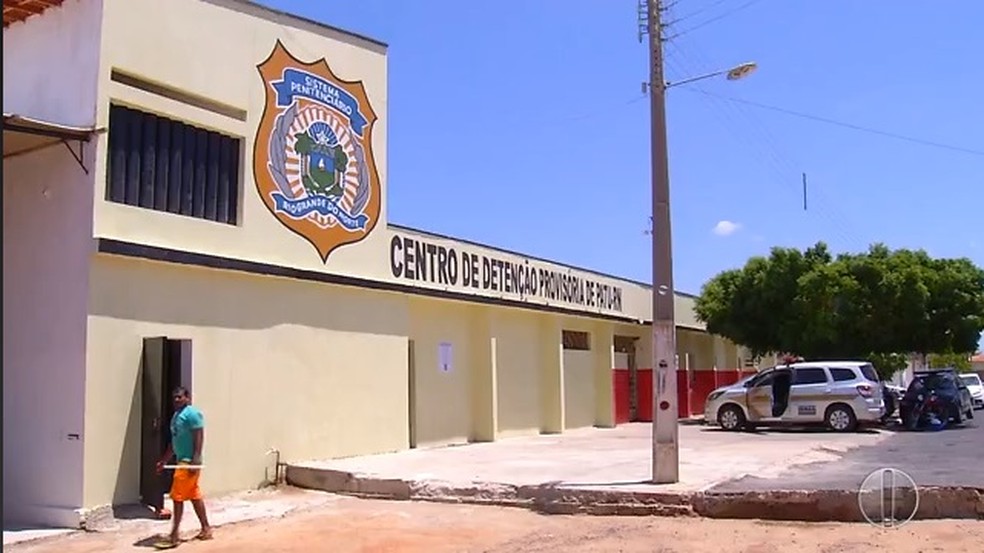 Centro de Detenção Provisória de Patu, no Oeste potiguar (Foto: Reprodução/Inter TV Costa Branca)