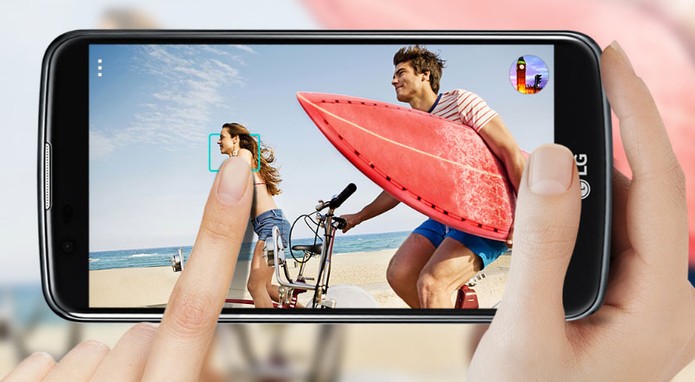 LG K10 oferece 4G e tem modelo com TV Digital (Foto: Divulgação/LG)