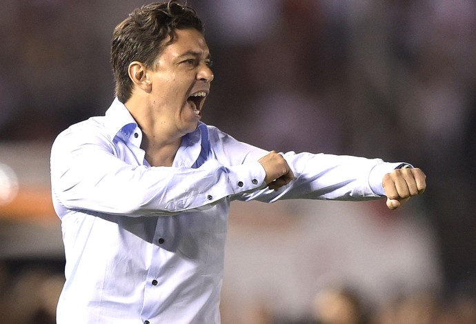 Marcelo Gallardo, Técnico River Plate (Foto: Agência AFP)