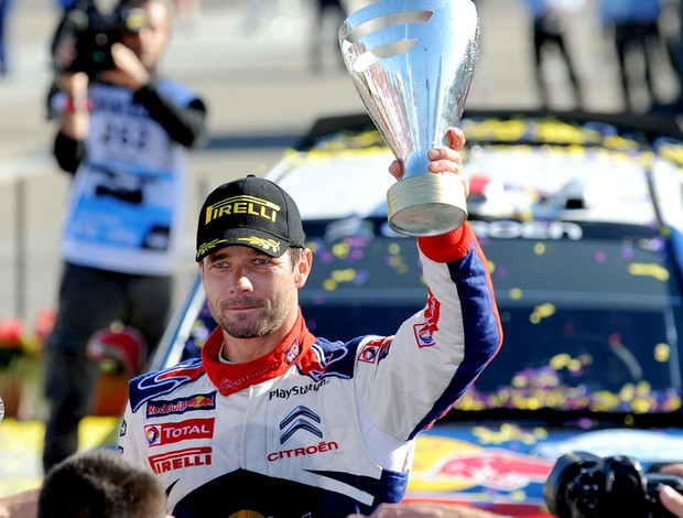 Sébastien Loeb campeão mundial de rali  (Foto: AFP)